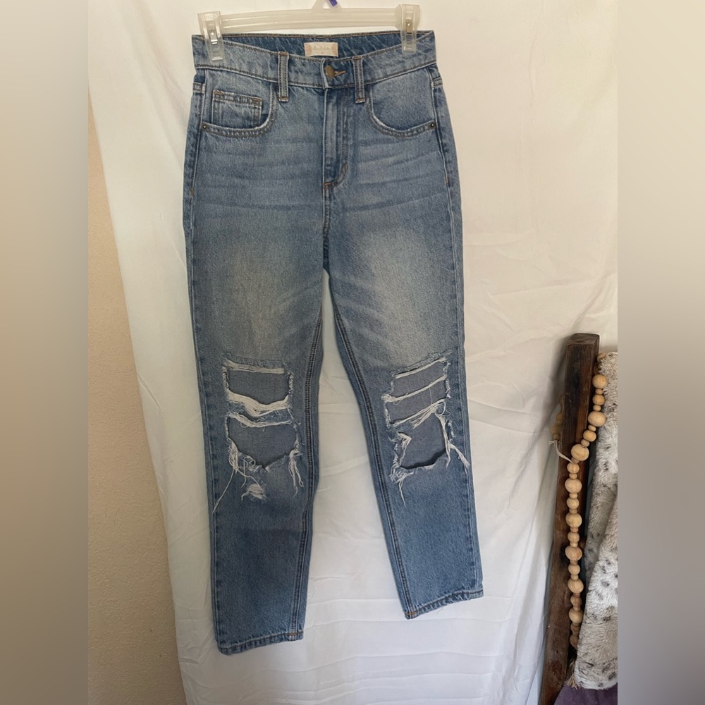Altar’s State Distressed Washed Boyfriend Jeans